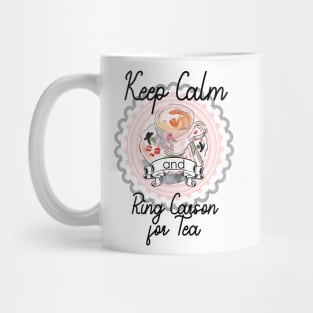 Downton Abbey Carson Tea Shirt Mug